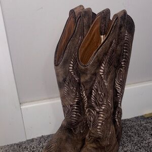 Brown Western Cowboy Boots